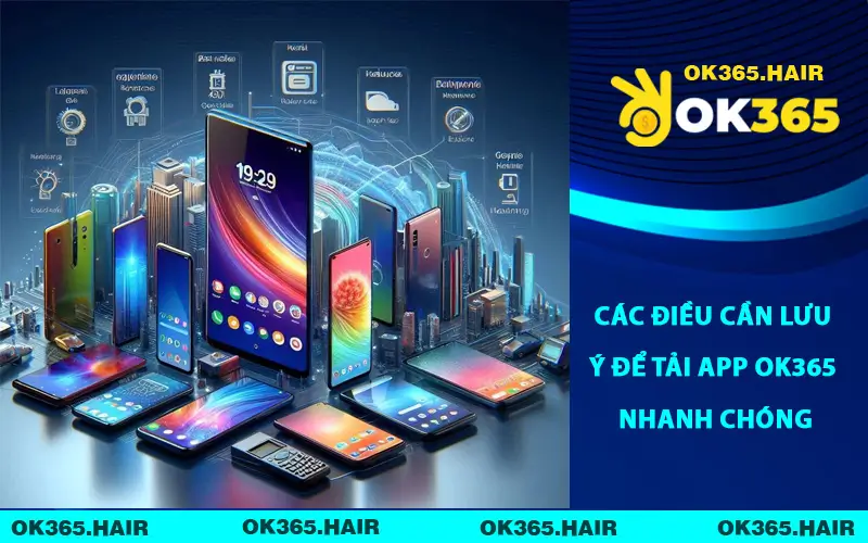 Các điều cần lưu ý để tải app OK365 nhanh chóng