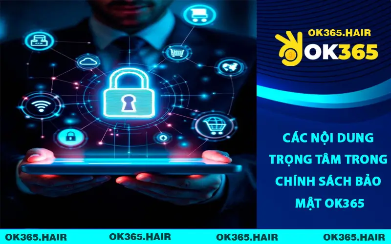 Các nội dung trọng tâm trong chính sách bảo mật OK365