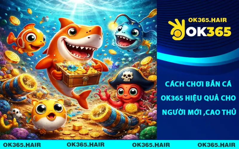 Cách chơi bắn cá OK365 hiệu quả cho người mới và cao thủ