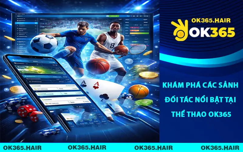 Khám phá các sảnh đối tác nổi bật tại Thể Thao OK365